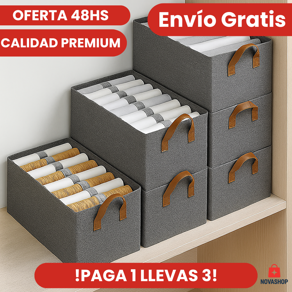 Organizadores de Ropa PROMO 4X1! CasaenOrden™